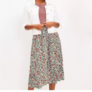 Midi Skirt NWT LOFT